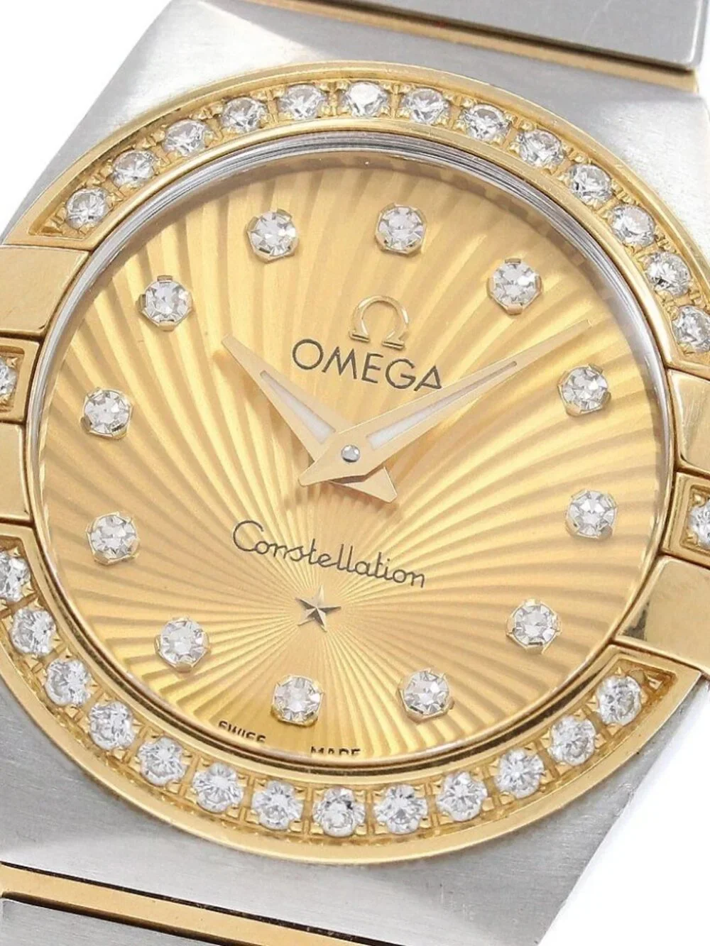 OMEGA Constellation Blush 123.25.24.60.58.001 Diamond Quartz Ladies Watch_966482